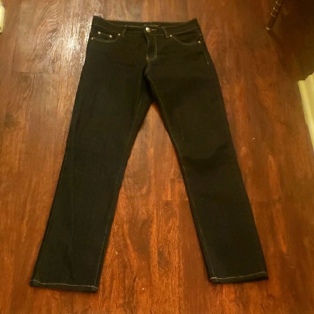 Victoria Jeans with Silver Button